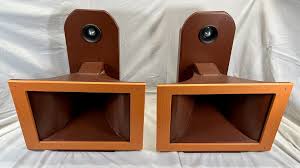 Midrange Tractrix Edgarhorns Pair