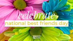 It's national best friends day! Celebrate National Best Friends Day