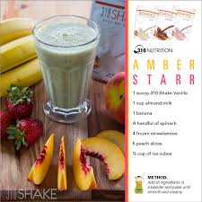 Amber Starr 310shake Nutrition Shake Recipes 310 Shake Recipes 310 Nutrition