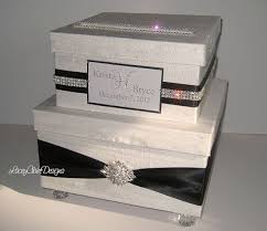 Wedding Card Box Bling Card Box Rhinestone Money Card Holder Custom Made Card Box Wedding Wedding Cards White Wedding Card Box