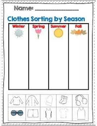 Weather And Seasons Unit 60 Pages With Assessments Preschool Weather Seasons Lessons Seasons Activities