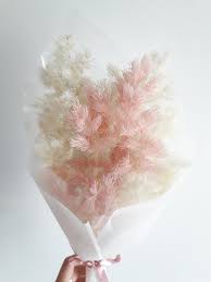 Preserved Flower Bouquet Asparagus Botanical Floral Decor Etsy How To Preserve Flowers Real Touch Flowers Flower Girl Bouquet