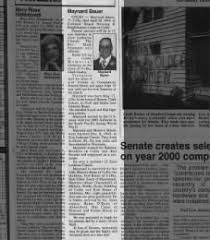Maynard Bauer Obit