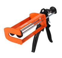 DAFEIKE Pistola de epóxi Pistola de calafetagem de dois componentes manual  com cartucho duplo aplicador adesivo para painel de pistola de calafetagem  ...