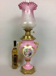 Lampa Naftowa Recznie Mal Bogate Zloceni A 1431 7865191082 Oficjalne Archiwum Allegro Avize Antika Lambalar Lamba