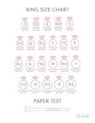 Ring finger measuring tips if you are between sizes, order a larger size. Ring Size Chart Find Your Ring Size With Instructional Video