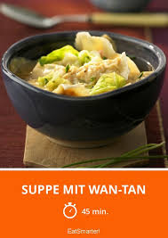 Suppe Mit Wan Tan Rezept Rezepte Gesund Wan Tan Rezepte