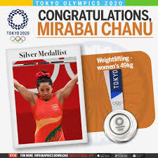 China won 48 gold medals although the u.s. Tokyo Olympics 2021 Mirabai Chanu Opens India Medal Tally At Tokyo Olympics