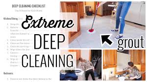 Deep Cleaning Checklist For House Best Grout Cleaner For Kitchen Floors Clean With Me Momboss Youtube