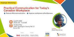 Practical Communication for Today's Canadian Workplace
