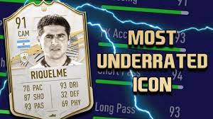 Former cameroon representative samuel eto'o (2000 olympic gold medalist). 91 Prime Icon Riquelme Player Review Fifa 21 Ultimate Team Youtube