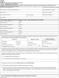 Missouri Tax Power Of Attorney Form Power Of Attorney Form Power Of Attorney Attorneys