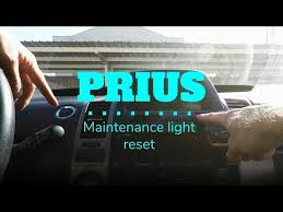 Safety recalls & service campaigns. 3 Easy Steps Maintenance Required Light Reset Toyota Prius 2004 2009 Youtube