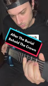 Behold The Crown Guitar Tone Cover