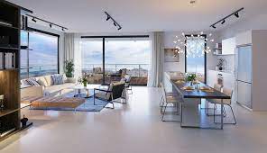 Sea View Penthouse Apartment Interior Design On Behance Penthouse Apartment Interior Design Penthouse Apartment Interior Apartment Interior Design
