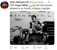Hugo millan est tombé de sa moto à 13 tours de la fin lors de cette course comptant pour la coupe européenne des talents, qui permet à des pilotes adolescents de progresser en vue d'intégrer le circuit professionnel. Sq987gj3hq Qom