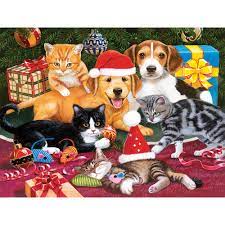 He created the jigsaw puzzle for jigsaw puzzles come in a variety of sizes. Christmas Meeting 300 Large Piece Jigsaw Puzzle Spilsbury