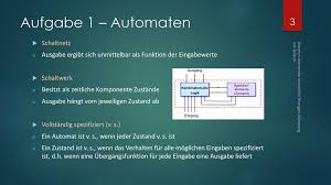 Wann musste das auto wegen eines motorschadens schnell zur werkstatt gebracht werden. Gti Ubung 11 Friedrich Alexander Universitat Erlangen Nurnberg Jan Spieck Automaten Ppt Herunterladen