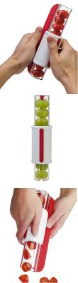 Progressive Zip Slicer Slice Cherry Tomatoes Grapes And More With A Quick Zip Ideal For Snacks Salads Cool Kitchen Gadgets Kitchen Gadgets Cooking Gadgets