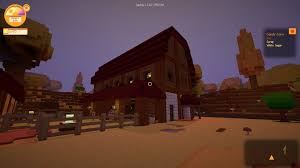I Now Realize My Barn Dwarfs My Farm House Staxel Barn Farm Farm Games