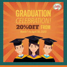 Chilis Bar And Grill Graduation Promo Get A 20 Discount Chili Bar Chili S Bar And Grill Chili