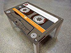 Giant Cassette Tape Coffee Table Retro Coffee Tables Coffee Table Vintage Cool Coffee Tables