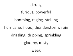 Drizzle Types Of Poems Lord Of The Flies Poems