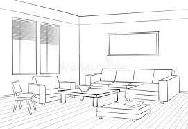 Image Result For Simple Design Sketch Of Interior Interior Design Living Room Interior Sketch Interior Design Bedroom Small