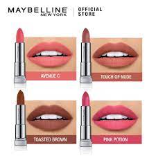 This new set of lipsticks are now. Maybelline Color Sensational Powder Perfect Matte Lipstick Shopee Philippines