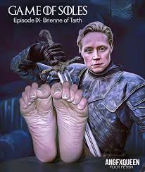 Brienne of Tarth Foot Worship ~ Game of Thrones ~ By ANGFXQUEEN – Rule 34  Femdom Club
