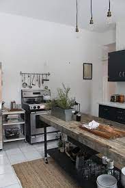 There are 2253 industrial kitchen island for sale on etsy, and they cost $526.52 on average. Rolling Raw Wood Kitchen Island Industrial Decor Kitchen Industrial Kitchen Design Industrial Style Kitchen