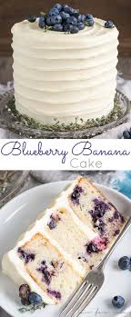 Food Photography Blueberry Banana Cake In 2020 Banana Cake Recipe Cake Recipes Cupcake Cakes