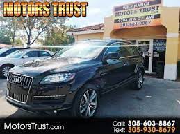 2010 Audi Q7 Quattro 4dr 3 0l Tdi Premium Plus Black Suv 4 Doors 10800 To View More Details Go To Www Motorstrus Cars For Sale Hialeah Car Finance