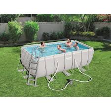 Piscina Power Steel Retangular 412x201x122 Bestway A Venda Na Decathlon Pt