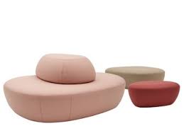 Bello pouf tondo in tessuto cherie homeplaneur aladefe 2011 / nathalia pouf paradise di palmobili srl:. Pouf Letto Archiproducts