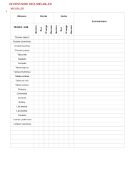 Modele inventaire mobilier vente maison. Calameo Modele Gratuit D Inventaire De Location Meublee