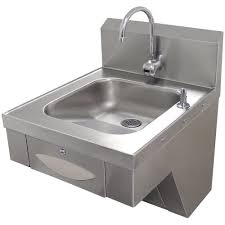 Designed to comply with every aspect of the ada accessibility guidelines, these products make it easier for businesses, schools and healthcare facilities to meet the requirements of federal law by equipping sites with. Advance Tabco 7 Ps 41 Hands Free Hand Sink With Paper Towel Dispenser Ada Compliant