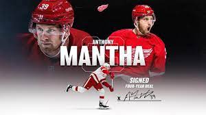 His grandfather andre pronovost won the stanley cup with the montreal canadiens four straight seasons. Red Wings Sign Anthony Mantha To Four Year Deal