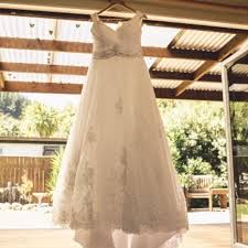 New Lace Wedding Dress Sample Ballgown Venus Nwt