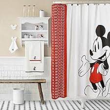 Mickey Mouse Shower Curtain Mickey Mouse Bathroom Mickey Mouse Shower Curtain Mickey Bathroom
