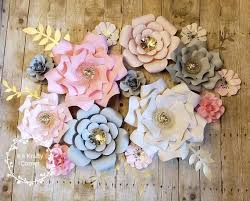 Check Out This Item In My Etsy Shop Https Www Etsy Com Listing 656081645 14 Pcs Nursery Paper Flowers Paper Flowers Paper Flower Wall Decor Paper Flower Wall
