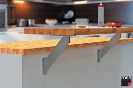 Entierement de i'ouverture pour eviter de rayer le plan de. Console Snack Avec Deux Possibilites De Fixation La Premiere Sur Le Plan De Travail Et La Deuxieme Position Est S Cuisine Blanc Laque Cuisine Blanche Console