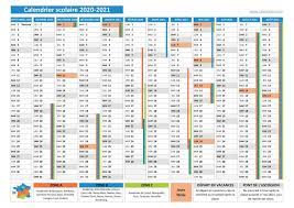 Calendrier france métropolitaine avec semaines numérotées, jours fériés et vacances scolaires. Calendrier Scolaire 2020 2021 Avec Jours Feries Calendrier Scolaire Calendrier Vacances Scolaires Calendrier Vacances