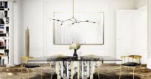 Furniture dining room chairs, furniture dining room table, classic dining room designs. Dining Room Decor Ideas Modern Classic Dining Tables Covet House Blog