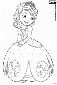 Ausmalbilder Sofia Die Erste Auf Einmal Prinzessin