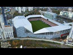 Brentford fc, brentford, united kingdom. New Stadium A Bird S Eye View December 2019 Youtube