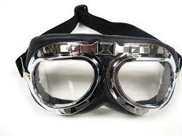 Wwii Raf Aviator Pilot Motorcycle Half Helmet Goggles Tms 33 6 10 79 Half Helmets Goggles Motorcycle Helmets Half