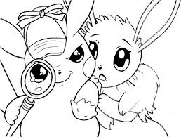 Detective pikachu line wouldn't be complete without a card dedicated to the star of the film! Coloring Page Pikachu Detective Pikachu And Eevee 6 Pikachu Coloring Page Coloring Pages Pikachu