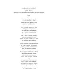 Himno nacional de honduras (version completa y original) letra: Calameo Himno Nacional Mexicano En Diferentes Lenguas