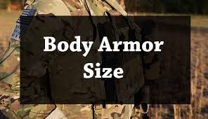 The Bulletproof Body Armor Size Chart Tactical1equipment